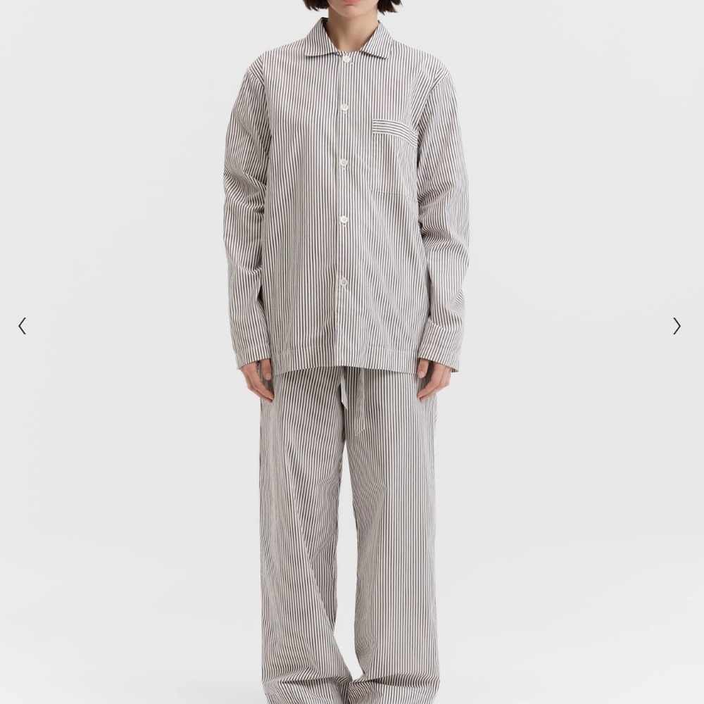 LIMITED EDITION TEKLA Poplin pants in S and shirt size M Retail around 700$